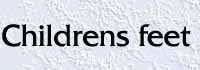childrens feet